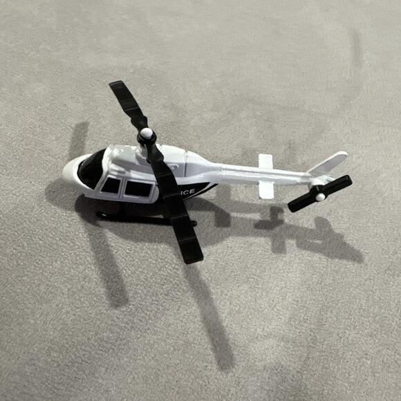 Lot Of 4 Hot Wheels Fastlane Maisto Die Cast Helicopters Airplane Toys Police - Picture 11 of 16